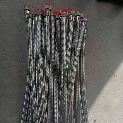 Wire Braided Corrugated Teflon Hose